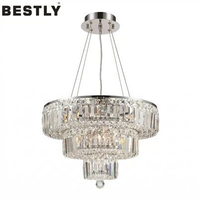 Šiuolaikiniai krištoliniai pakabinami šviestuvai