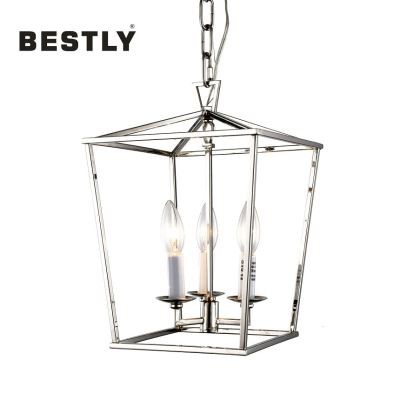 Šiuolaikinė atviro narvelio{0}}stiliaus pakabinama lempa